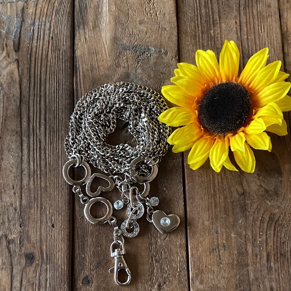 Silver Metal Charm Belt - Picture 3 of 5